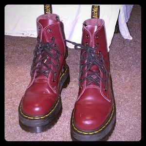 Dr. Martens Jadon boots Cherry Red